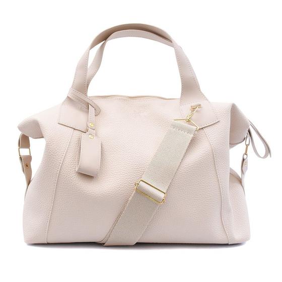 Imagem de Bolsa Sacola Casual Amanda Block com Alça Transversal Zíper Interno e Externo