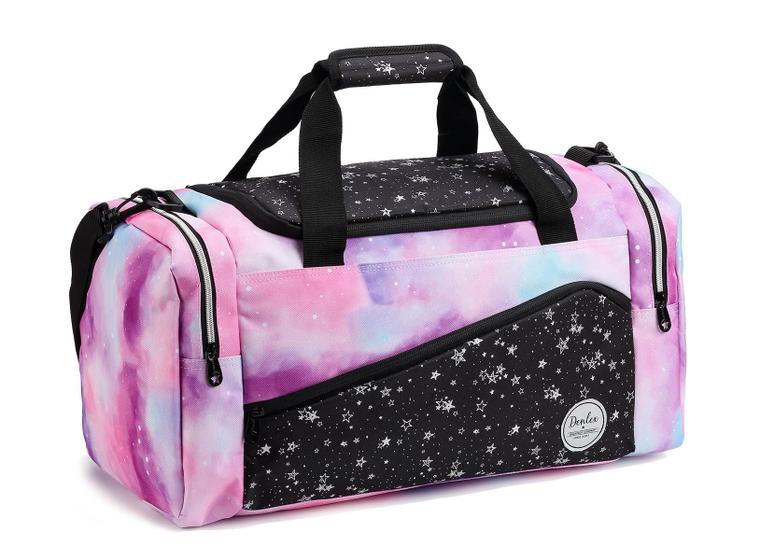 Imagem de Bolsa Sacola Feminina Urbano Passeio DyeTie Estrelas Pequena