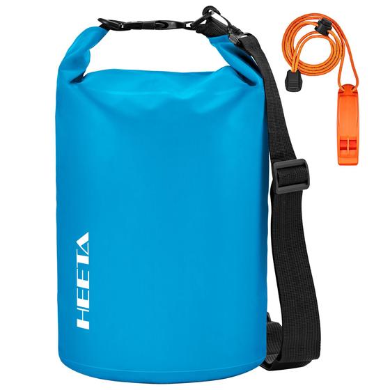 Imagem de Bolsa Seca HEETA Impermeável 10L - Ideal para Viagens, Natação e Barco