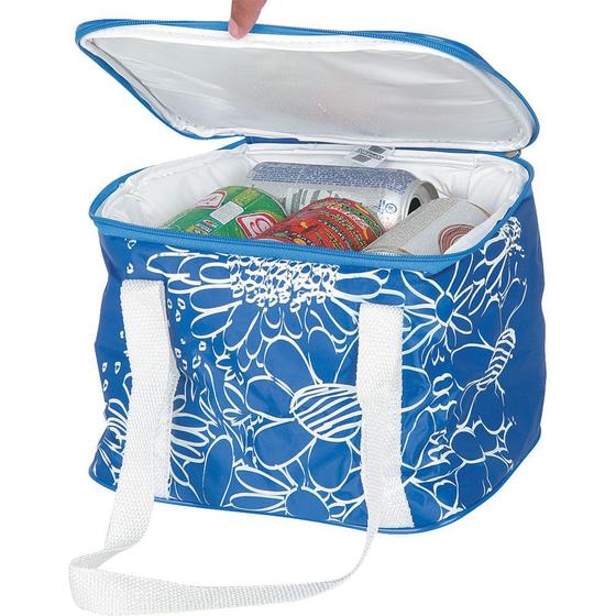 Bolsa Semi Térmica 10l Floral Cotérmico Azul Menor preço em Bolsa Semi Térmica 10l Floral Cotérmico Azul