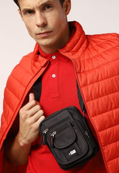 Imagem de Bolsa Shoulder Bag Transversal Masculina Star Shop Bege