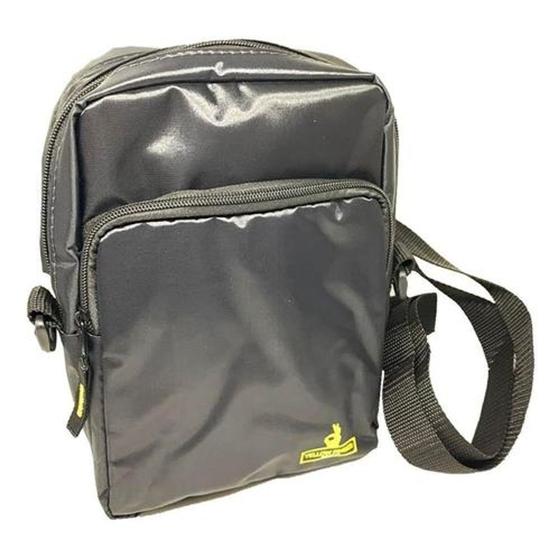 Bolsa Shoulder Bag Yellow Finger Preto Bolsa / Mochila Esportiva
