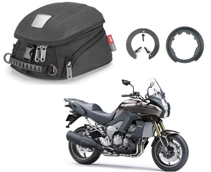 Imagem de Bolsa Tanque Givi Mt505+Bocal Givi Bf04 Kawasak Versys 1000