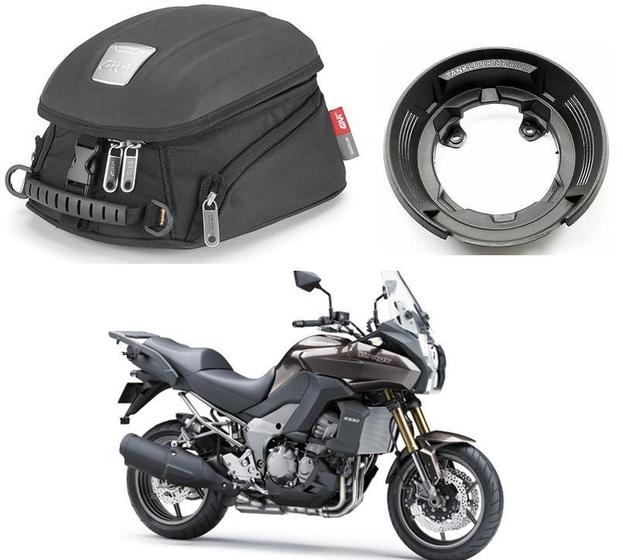 Imagem de Bolsa Tanque Givi Mt505+Bocal Givi Bf29 Kawasaki Versys 1000