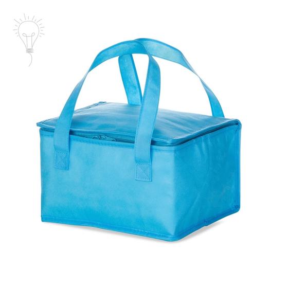 Imagem de Bolsa Térmica 10 Litros Academia Fitness Lanche Bebida - Azul