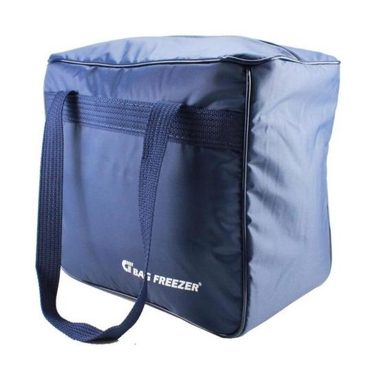 Imagem de Bolsa Termica 26 Litros Bag Freezer Bebida Lanche Praia Azul