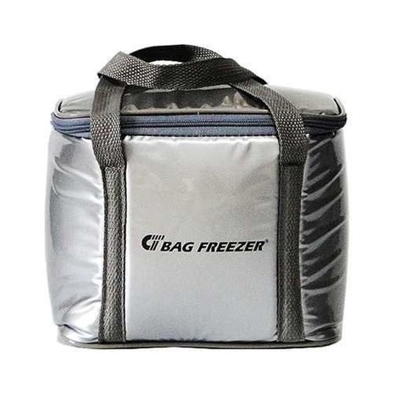 Imagem de Bolsa Térmica Bag Freezer 10 Lts Praia Viagem Prata