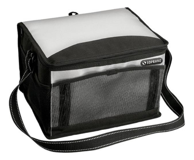 Imagem de Bolsa Térmica Cooler Tropical 20 L Preto Multiuso Soprano