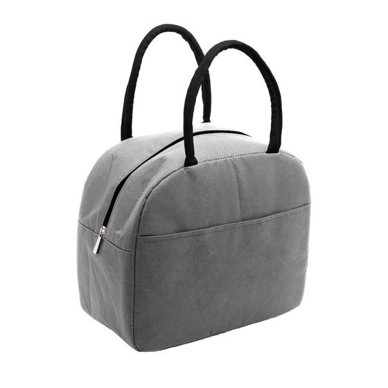 Imagem de Bolsa Térmica De Poliéster Easy Life Cinza 25CmX15CmX29Cm