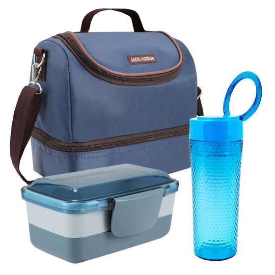 Bolsa Térmica Essencial Com Marmita E Copo Jacki Design Menor preço em Bolsa Térmica Essencial Com Marmita E Copo Jacki Design