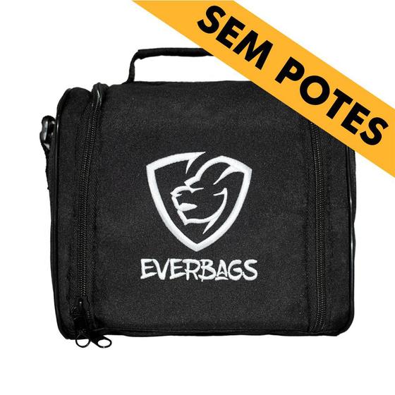 Imagem de Bolsa Térmica Fitness Basic Preta Lancheira Academia