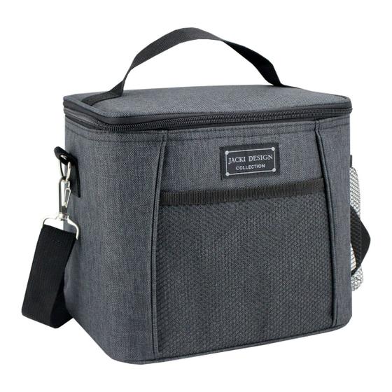 Bolsa Térmica Frasqueira Lancheira Preto Jacki Design Menor preço em Bolsa Térmica Frasqueira Lancheira Preto Jacki Design