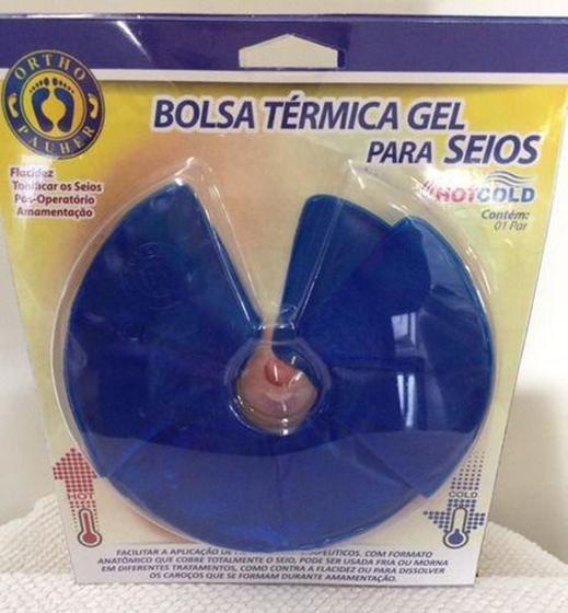 Imagem de Bolsa Termica Para Seios Pós Operatório Enrijece Ac066 Gel - Ortho Pauher