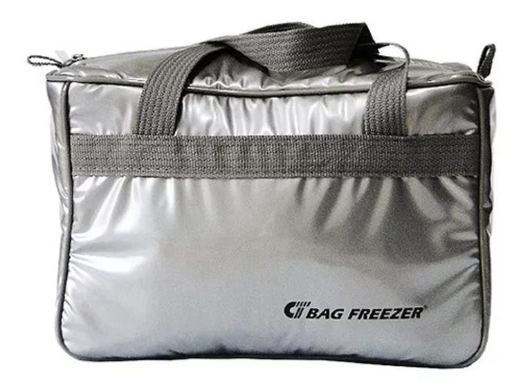 Imagem de Bolsa Térmica Para Viagem Marmita Fitness Lanche Fruta Pesca 14 Litros Cotérmico Bag Freezer