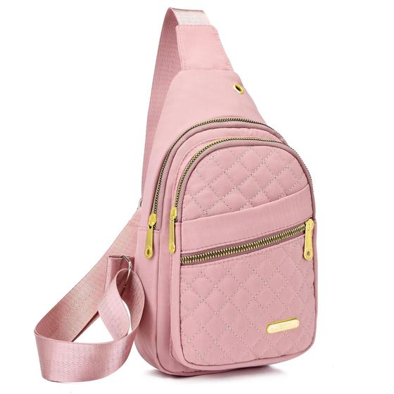 Imagem de Bolsa Tipo Estilingue Aisijimo - Pequena e Casual em Nylon - Para Homens e Mulheres