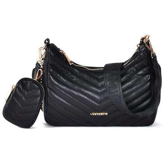 Imagem de Bolsa Tiracolo Feminina Via Marte Preto B2-507-01