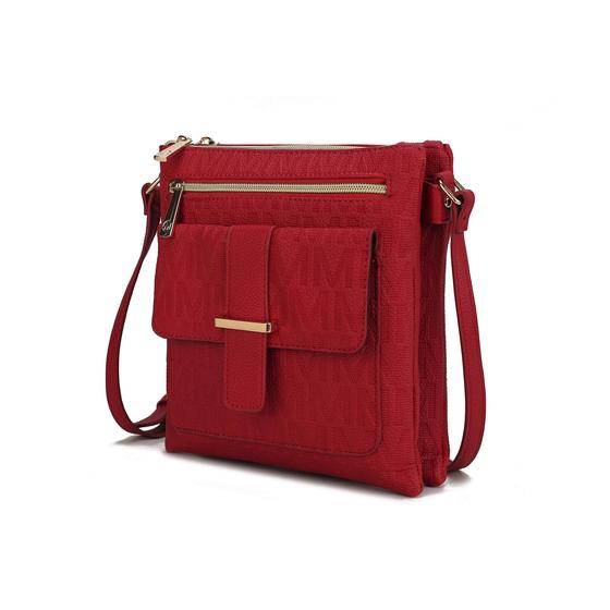 Imagem de Bolsa tiracolo MKF Collection Janni Signature Embossed