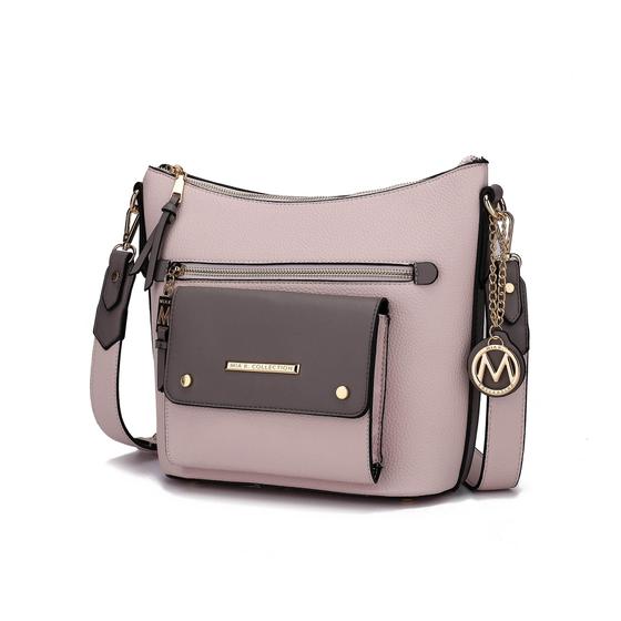 Imagem de Bolsa tiracolo MKF Collection Serenity Color Block Vegan Leat