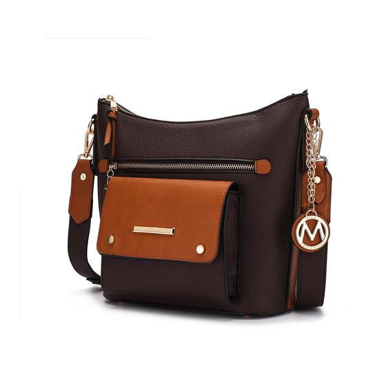 Imagem de Bolsa Tiracolo MKF Collection Serenity - Couro Vegan Color Block