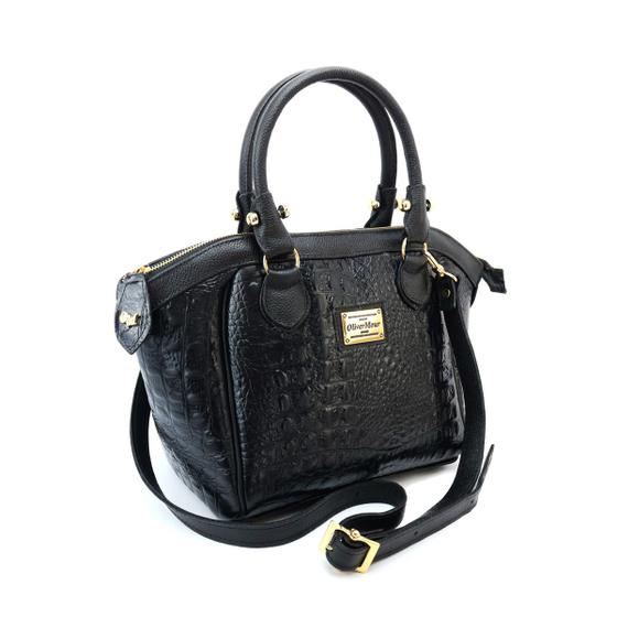 Bolsa Tote Feminina Couro Croco Legitimo Grande Oliver Mour Menor preço em Bolsa Tote Feminina Couro Croco Legitimo Grande Oliver Mour