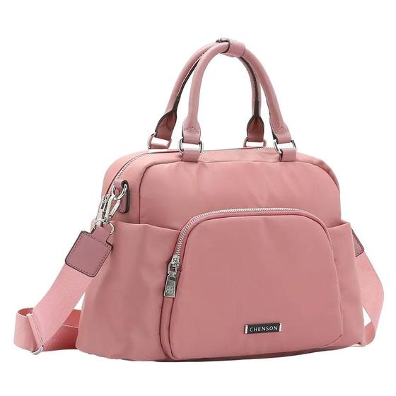 Imagem de Bolsa Tote Feminina Twill Nylon Rose 3784370 - Chenson