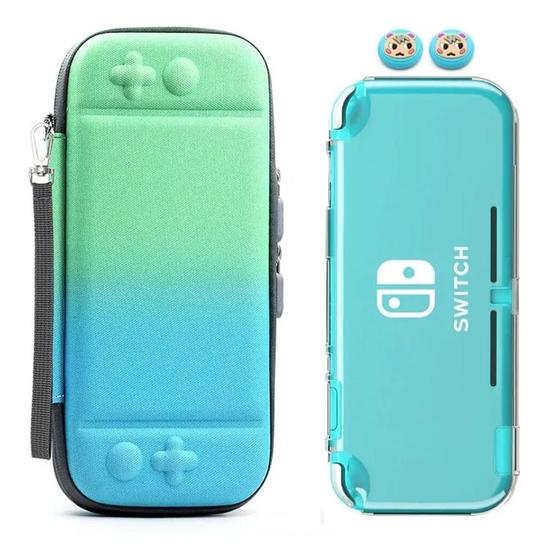 Imagem de Bolsa Transporte Capa Tpu Macio Proteção Grips Compativel com Switch Lite