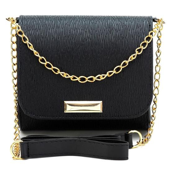 Imagem de Bolsa Transversal Alça Corrente Feminina Estilo Mulher