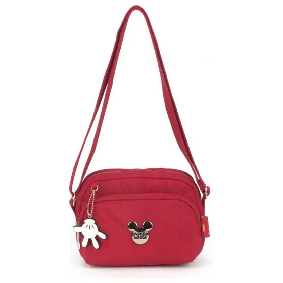 Imagem de Bolsa Transversal Feminina Mickey Mouse Disney Pequena