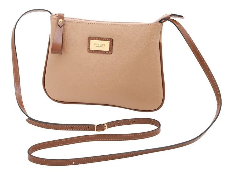 Bolsa Transversal Feminina Zíper Couro Legítimo Mariart 199 Menor preço em Bolsa Transversal Feminina Zíper Couro Legítimo Mariart 199