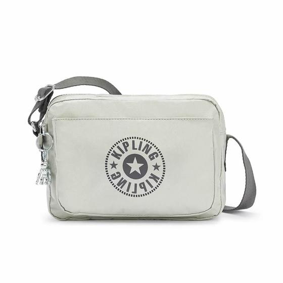 Imagem de Bolsa Transversal Kipling Abanu M Prata Dynamic Silver