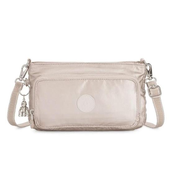 Imagem de Bolsa Transversal Kipling Myrte Cinza