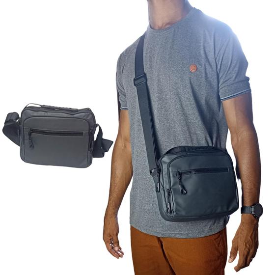 Imagem de Bolsa Transversal Masculina Tiracolo Bag Impermeável