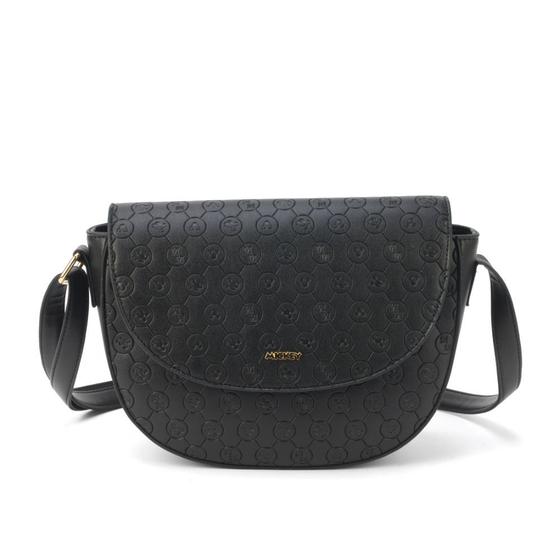 Imagem de Bolsa Transversal Mickey Preto