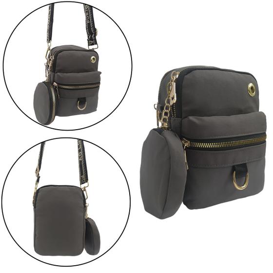 Imagem de Bolsa transversal mini bag com porta moeda