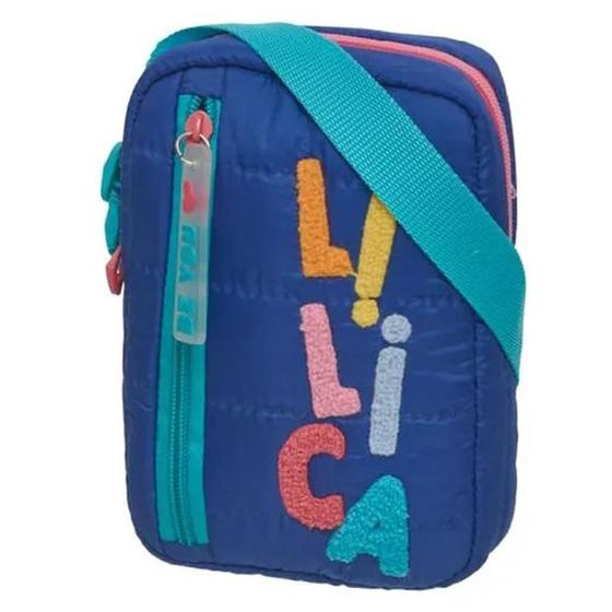 Imagem de Bolsa Transversal Pacific Lov It Lilica Ripilica You Azul