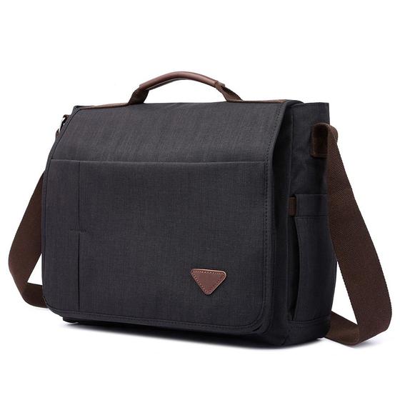 Bolsa Transversal Pasta Mensageiro Carteiro Grande Notebook Executiva Unissex Menor preço em Bolsa Transversal Pasta Mensageiro Carteiro Grande Notebook Executiva Unissex