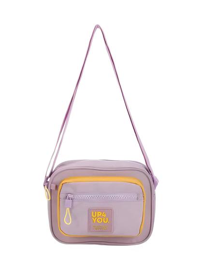 Imagem de Bolsa Transversal Retangular Pequena Lilás Be47223