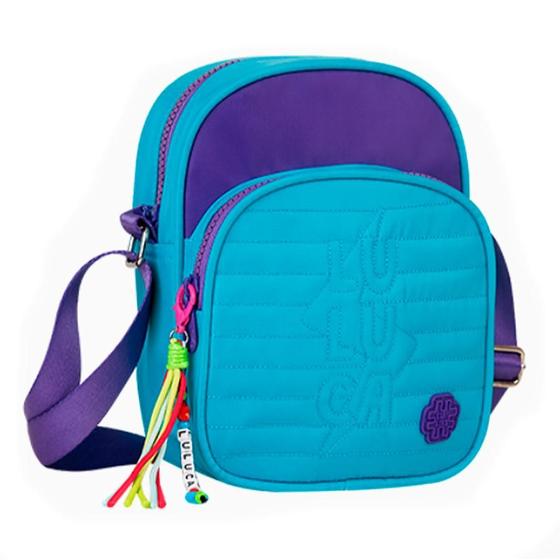 Imagem de Bolsa Transversal Shoulder bag Luluca Azul e Roxa