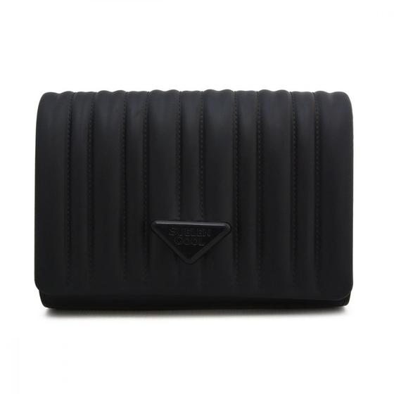 Imagem de Bolsa transversal silicone blogueira feminino