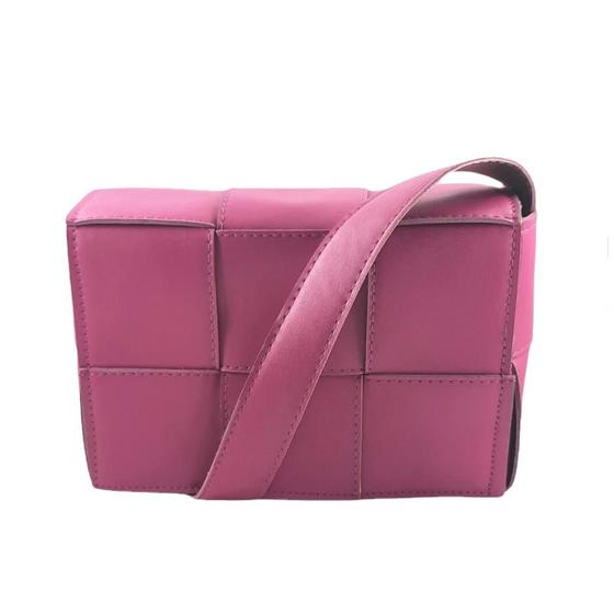 Imagem de Bolsa Transversal Trançada Pink