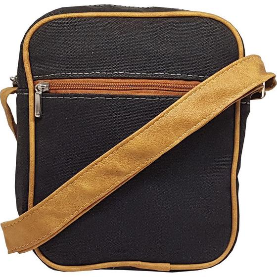 Bolsa Use Fast Carteiro Lona Pequena- Preta Menor preço em Bolsa Use Fast Carteiro Lona Pequena- Preta