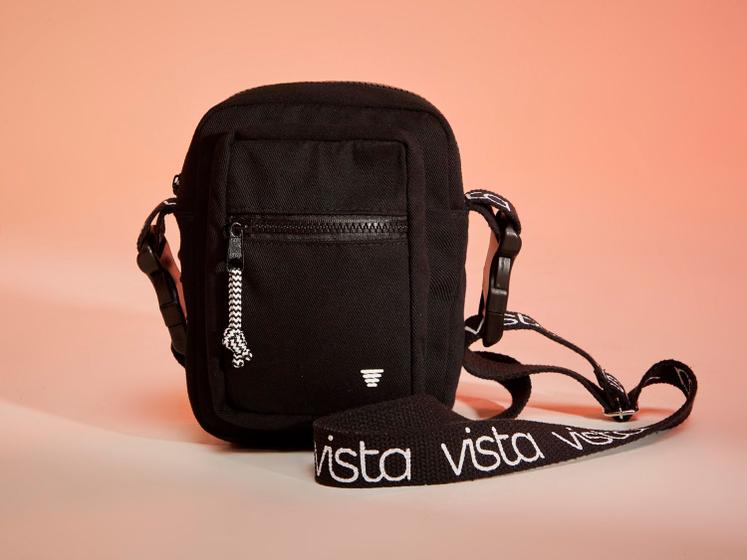 Imagem de Bolsa Vista Magalu x Flora Yumi Shoulder Bag Estampa Alça
