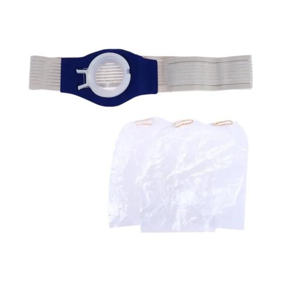 Imagem de Bolsas De Colostomia Com Cinto, Bolsa De Urostomia Drenável Para Ileostomia Após Cirurgia