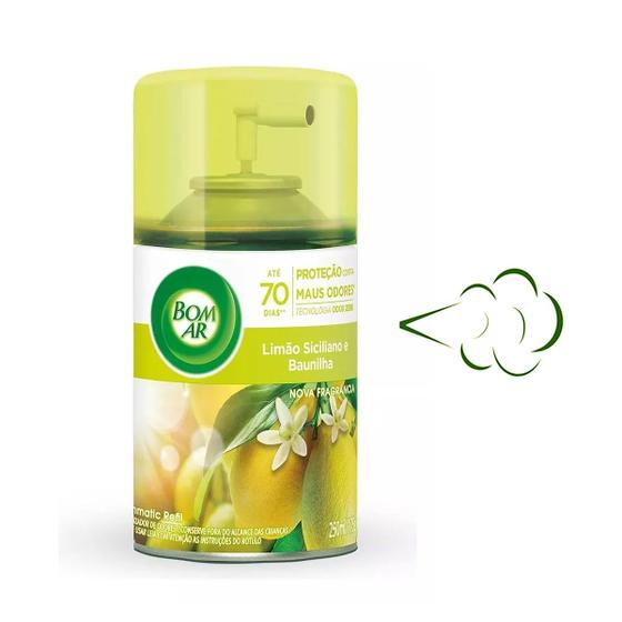 Imagem de Bom Ar Perfume Limão Siciliano e Baunilha 250ml