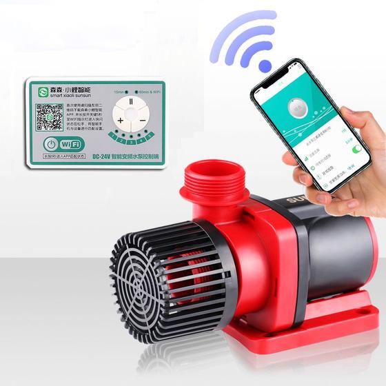 Imagem de Bomba Anfíbia Sunsun JDP-10000Q 6000 à 10000l/h com Wi-Fi e Controle de Vazão Sunsun