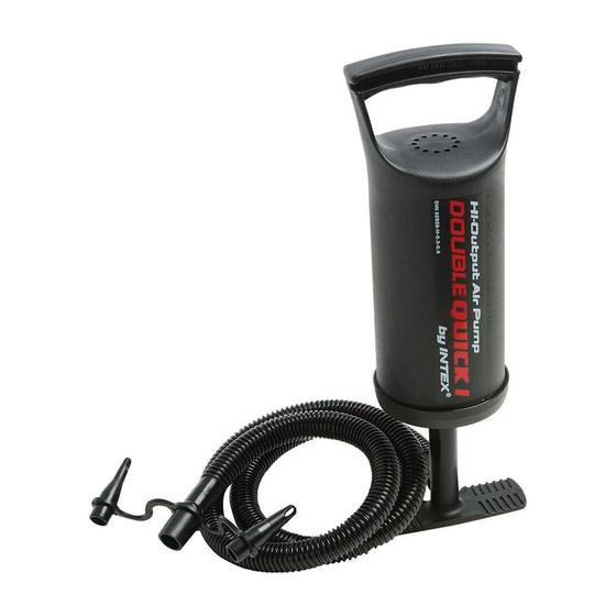 Bomba Ar Intex Manual Para Encher Inflável Piscina Colchão e Boias ...