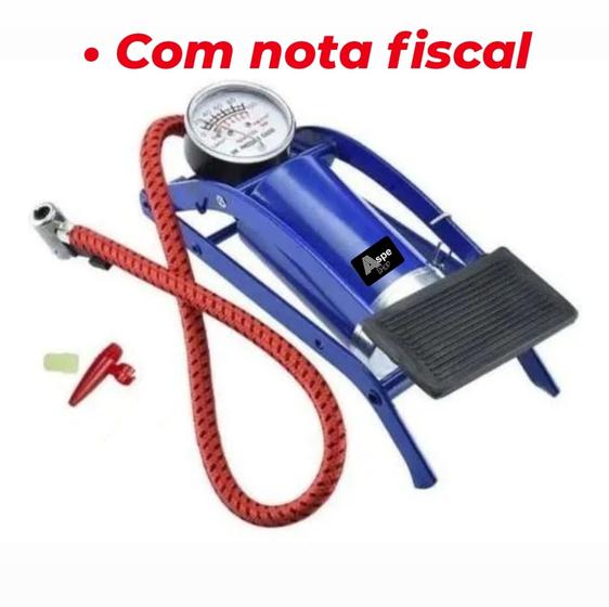 Bomba Ar Pedal Alta Pressão Encher Pneu Bicicleta Moto Carro Menor preço em Bomba Ar Pedal Alta Pressão Encher Pneu Bicicleta Moto Carro