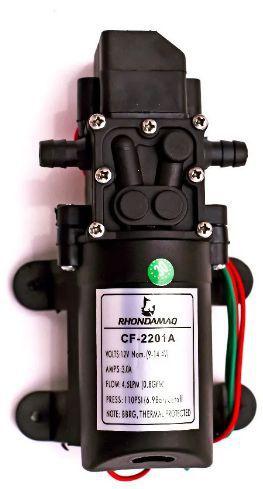 Bomba D'água Alta Pressão 110 Psi (6.9 BAR) 12 VOLTS - RHONDAMAQ Menor preço em Bomba D'água Alta Pressão 110 Psi (6.9 BAR) 12 VOLTS - RHONDAMAQ