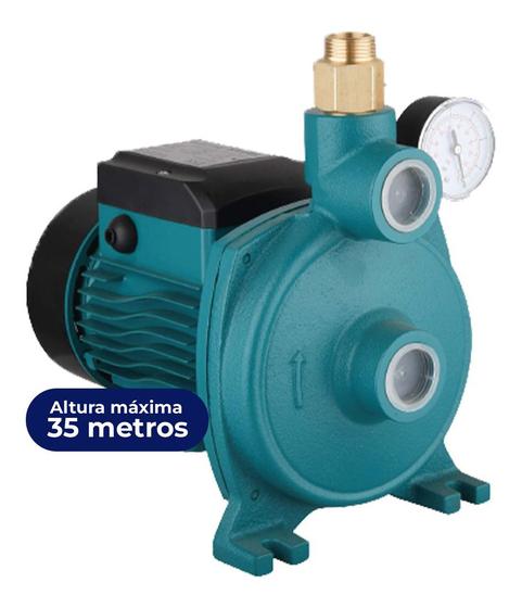Bomba Dágua Injetora Dim 1/2cv Lepono Joga Até 35 Metros 220v ...