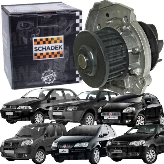 Imagem de Bomba Dágua Uno Palio Doblo Strada Idea Punto 1.0 1.3 1.4 8v